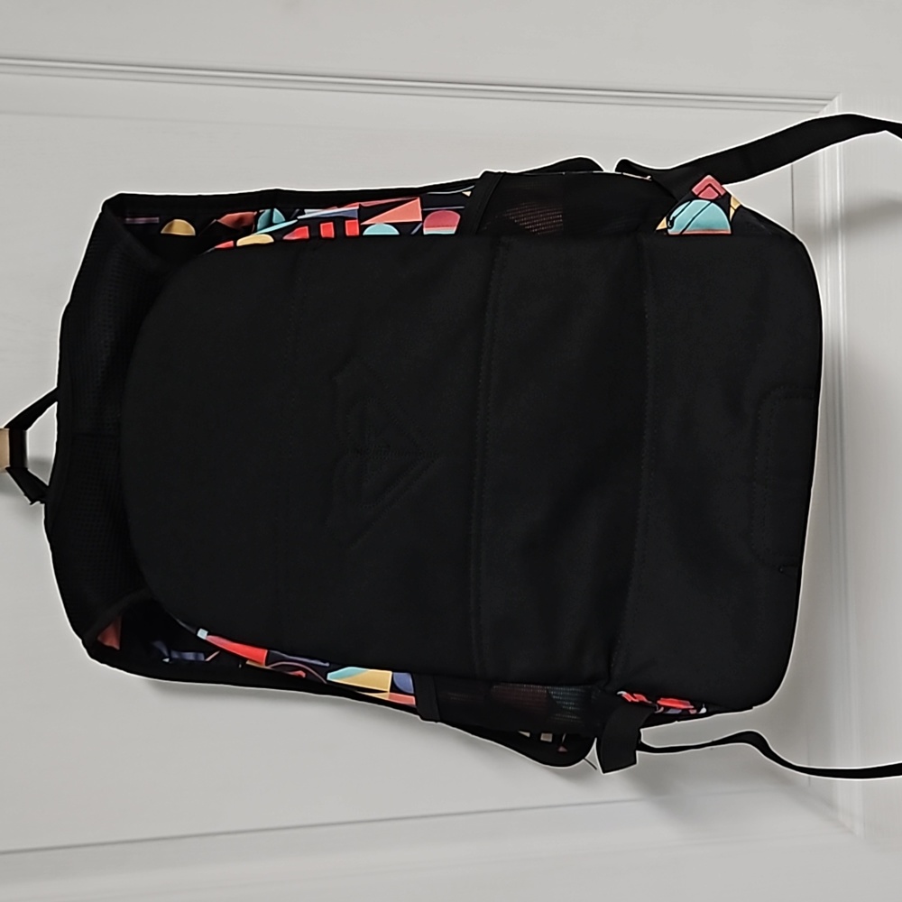 Roxy Multi Colored Laptop Backpack With Tons Of S… - image 5